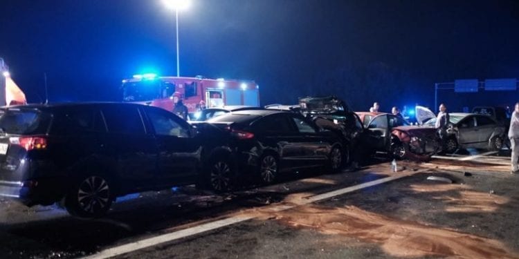 Jaworzno: Wielki karambol na S1. Są ofiary