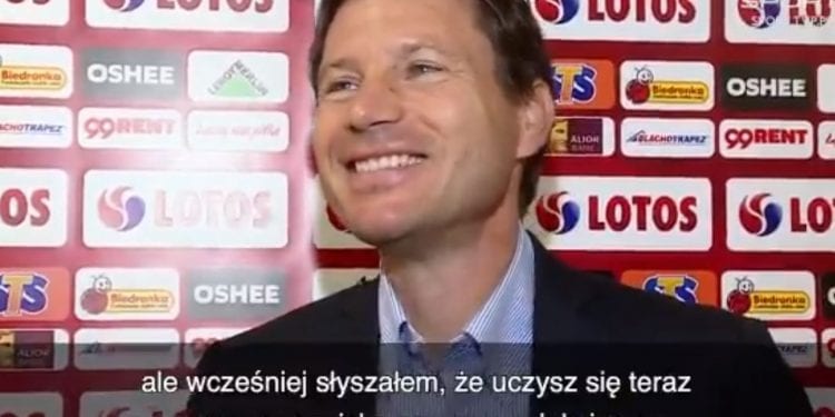 Włoski komentator próbował wymówić nazwisko Jerzego Brzęczka. Dziennikarz TVP pękał ze śmiechu [WIDEO]