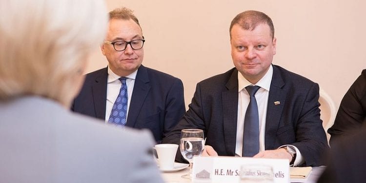 Saulius Skvernelis, premier Litwy: „Mój rząd nigdy nie poprze sankcji wobec Polski”
