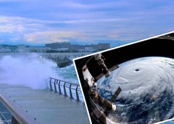 Potężny supertajfun Trami zbliża się do Japonii. Tak wygląda z kosmosu! [FOTO]