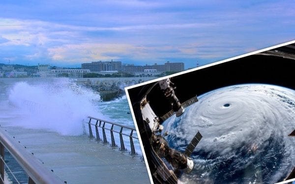Potężny supertajfun Trami zbliża się do Japonii. Tak wygląda z kosmosu! [FOTO]