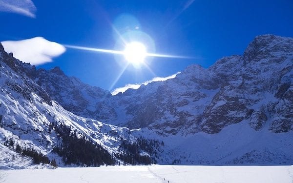 Ostrzeżenia dla turystów w Tatrach. Temperatura może spaść do -18 stopni!