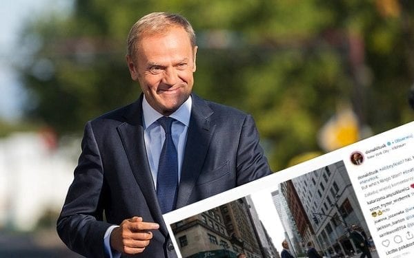 Donald Tusk jak Beatlesi? Zabawne zdjęcie szefa Rady Europejskiej [FOTO]