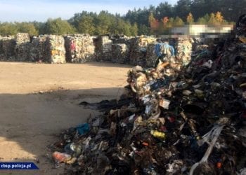 Policja rozbiła grupę przestępczą sprowadzającą do Polski odpady z Niemiec