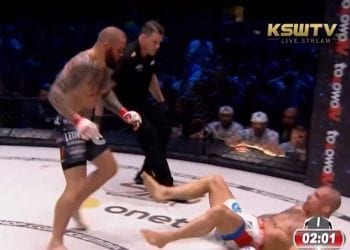 Fantastyczna walka podczas KSW 45! Damian Janikowski znokautowany! [WIDEO]