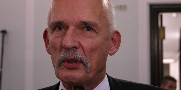 Janusz Korwin-Mikke na debacie. „Walka ze smogiem jest wymyślona”, „Reżimowa telewizja”