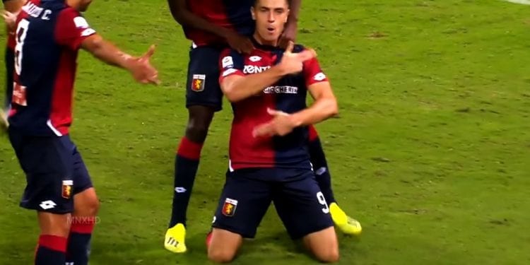 Krzysztof Piątek zagrał w meczu z Juventusem. Po spotkaniu spotkał go ogromny zaszczyt od Cristiano Ronaldo! [WIDEO]