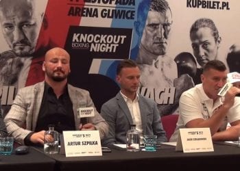 Mariusz Wach zażartował z Artura Szpilki. „Zrobił się purpurowy” [WIDEO]