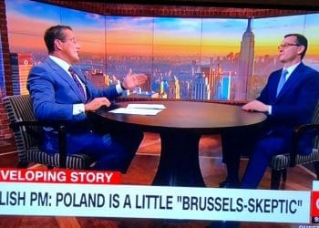 Mateusz Morawiecki gościem w jednej z największych amerykańskich TV. Opozycja oburzona jego słowami o UE