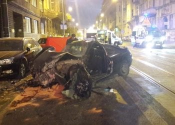 Łódź: Pijany Ukrainiec spowodował wypadek. Zginęła młoda kobieta