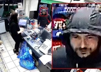 Bielsko-Biała: Napadł na sklep z nożem w ręku. Policja wyznaczyła nagrodę za jego rozpoznanie [FOTO]
