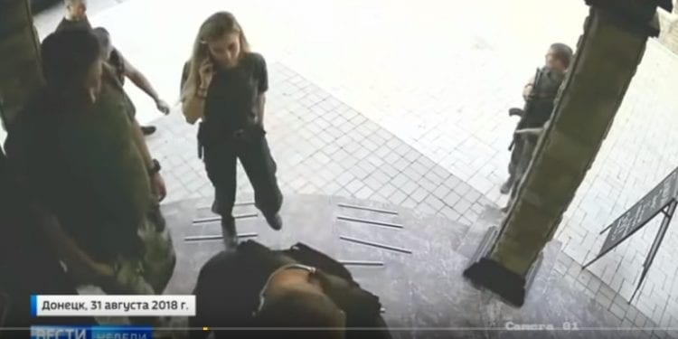 Ujawniono nagranie z zamachu w Donbasie. Zginął w nim Aleksander Zacharczenko [WIDEO]