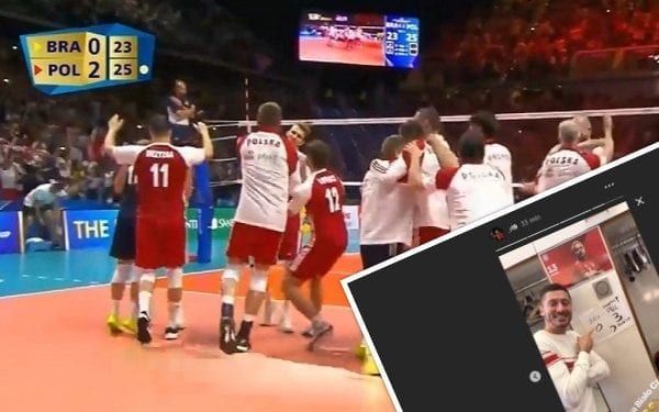 Lewandowski kpi w szatni Bayernu z kolegi. Wszystko przez mecz polskich siatkarzy [WIDEO]