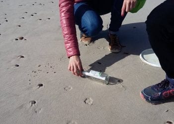 Gdynia: Bibliotekarki znalazły list w butelce. Leżał na plaży