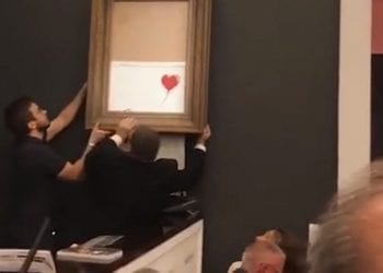 Kupiła za milion obraz, który dokonał samozniszczenia. Kolekcjonerka zdradziła, co z nim zrobi