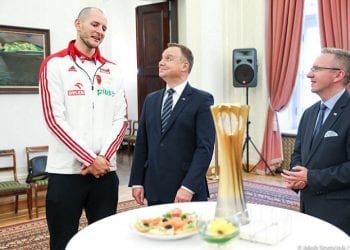 Prezydent odznaczył siatkarzy. Wymyślił „nowy tytuł” dla Bartosza Kurka