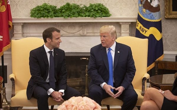 Trump uderza w Macrona. Przypomniał postawę Francji podczas II wojny światowej!