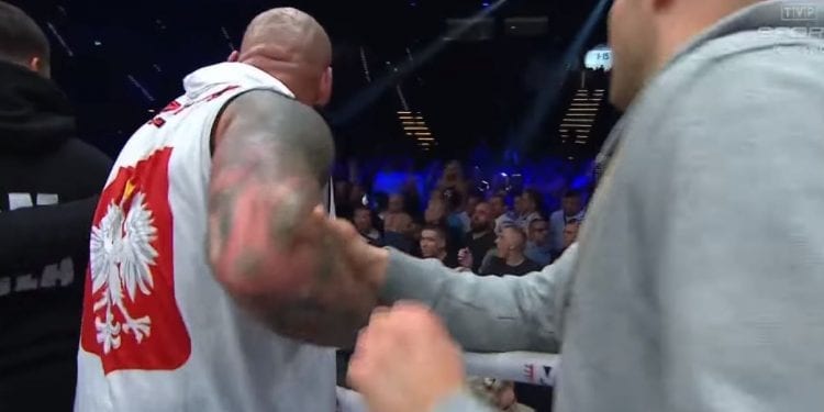 Awantura po walce Szpilki. Pięściarz przerwał wywiad [WIDEO]