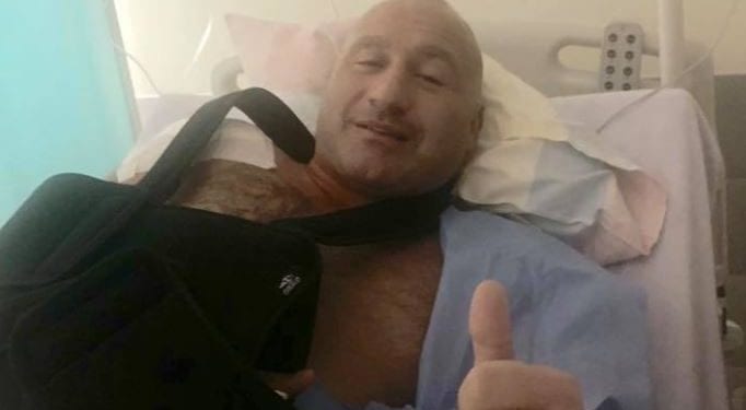 Marcin Najman po operacji. Pokazał zdjęcie posiłku ze szpitala