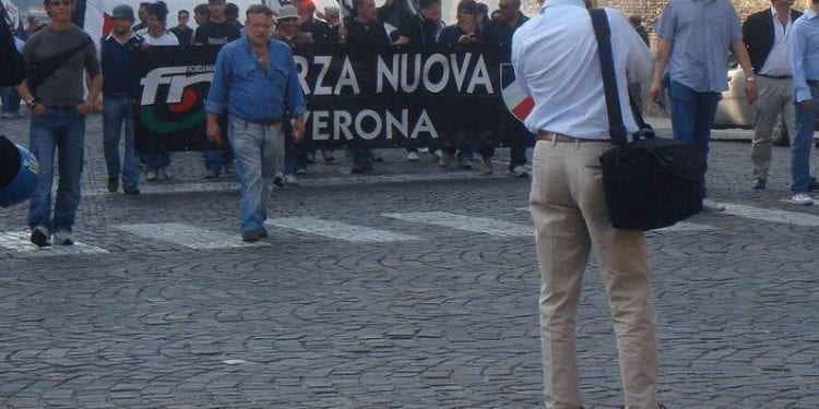 „Włoscy faszyści” na MN? Brytyjski dziennikarz publikuje zdjęcie