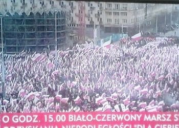 Bosak: do TVP nie dotarła informacja, że dziś w Warszawie jest MN