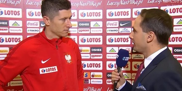 Robert Lewandowski skomentował kiks w meczu z Czechami [WIDEO]
