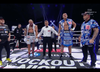 Nietypowy strój rywala Szpilki. Mariusz Wach walczył w „spódnicy”? [WIDEO]