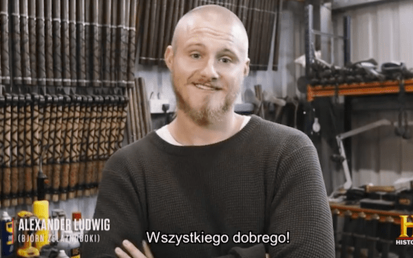 Serialowi „Wikingowie” składają Polsce życzenia z okazji 100-lecia niepodległości [WIDEO]