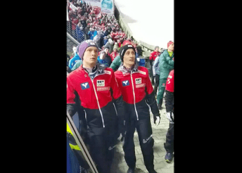 Tak Austriacy zareagowali na ostatni skok Kamila Skoka. Wymowny gest [WIDEO]