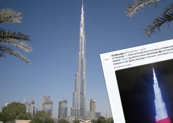 Burdż Chalifa w biało-czerwonych barwach! [FOTO]