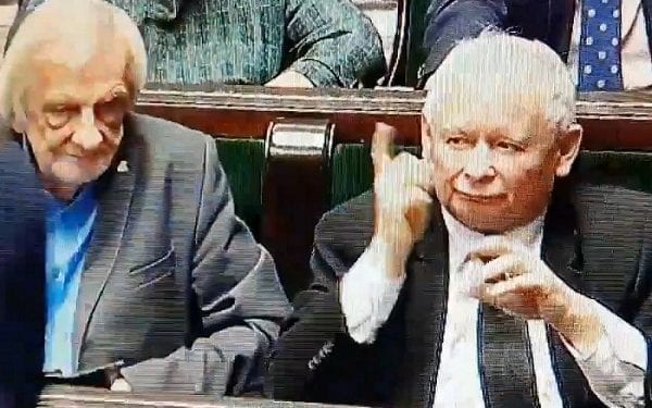 Wystąpienie posłanki z klubu PiS nie spodobało się Kaczyńskiemu. Wymowna reakcja