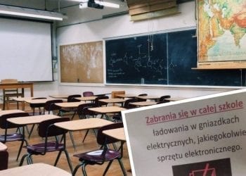 Ładowanie smartfona w szkole to kradzież prądu? Ostrzeżenie dyrekcji wywołało dyskusję w sieci