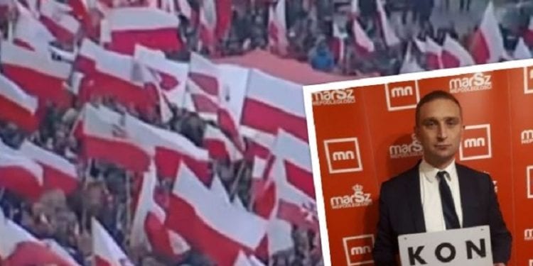 Prezes Marszu Niepodległości odpowiedział na odwołanie wymownym zdjęciem. „Konstytucja”