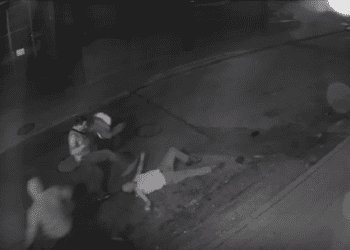 Złapał złodziei na gorącym uczynku, został brutalnie pobity