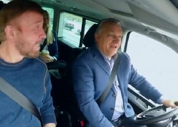 Chuck Norris i Orban w Budapeszcie [WIDEO]
