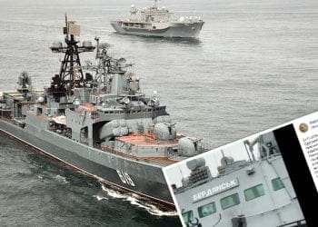 Zdjęcie ostrzelanego ukraińskiego okrętu trafiło do sieci. Uwagę zwraca jeden szczegół [FOTO]