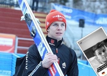 Wpadka niemieckiego skoczka. Nie wie, jak wygląda polska flaga? [FOTO]