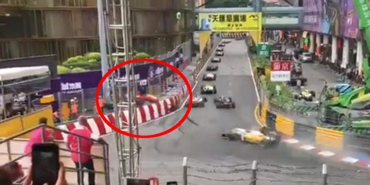 Straszny wypadek podczas Grand Prix Makau [WIDEO]