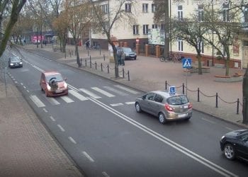 Lubelskie: Potrącił kobietę na przejściu dla pieszych. Wszystko zarejestrowały kamery [WIDEO]