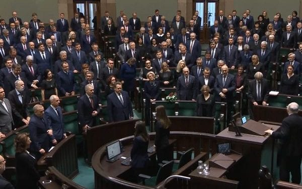 W Sejmie uczczono pamięć Jolanty Szczypińskiej. Wzruszające słowa Kaczyńskiego [WIDEO]