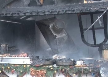 Lwów: Eksplozja na jarmarku bożonarodzeniowym. Są ranni [FOTO+WIDEO]