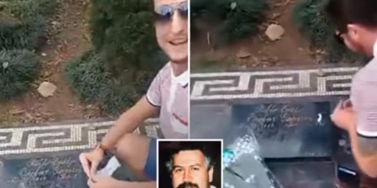 Zbezcześcił grób Escobara. Stracił kontakt z rodziną