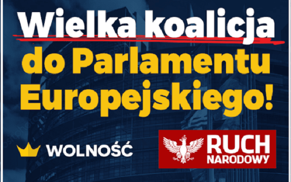 Wolność i Ruch Narodowy ogłaszają koalicję w wyborach do Parlamentu Europejskiego
