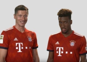 Lewandowski uczy polskiego kolegę z Bayernu [WIDEO]