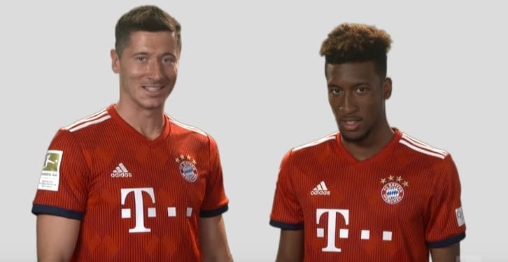 Lewandowski uczy polskiego kolegę z Bayernu [WIDEO]