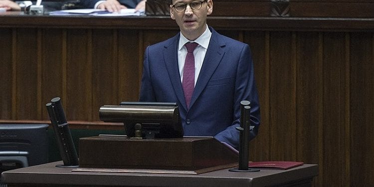 Premier Morawiecki chce wotum zaufania od Sejmu