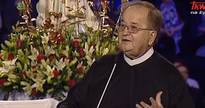 O. Rydzyk znów krytycznie o PiS. „Jest wiele pytań”