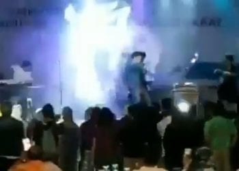 Szokujące nagranie. Tsunami zaskoczyło ludzi podczas koncertu