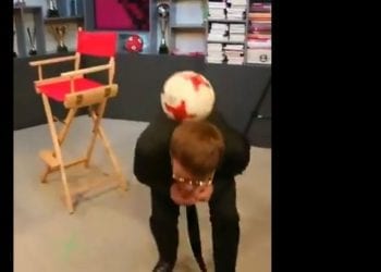 Jarosław Królewski… świetnie gra w piłkę [WIDEO]