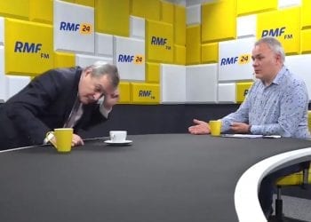 Piotr Gliński przerwał wywiad z Robertem Mazurkiem! [WIDEO]